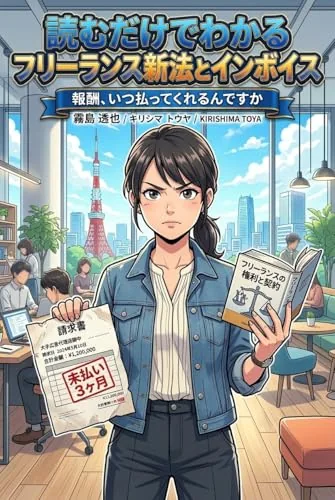 読むだけでわかる フリーランス新法とインボイスの書影