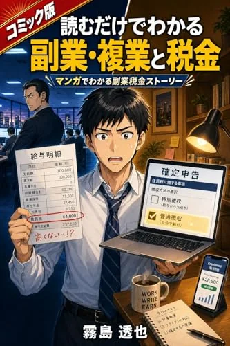 読むだけでわかる 副業・複業と税金 コミック版の書影