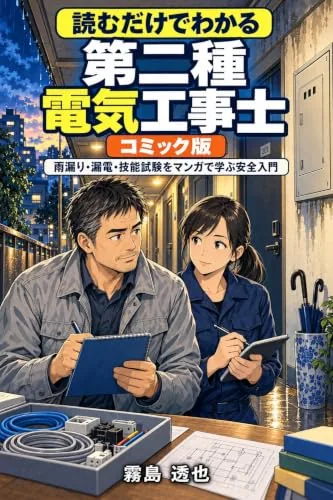 読むだけでわかる 第二種電気工事士 コミック版の書影