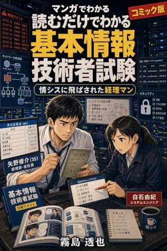読むだけでわかる 基本情報技術者試験 コミック版の書影