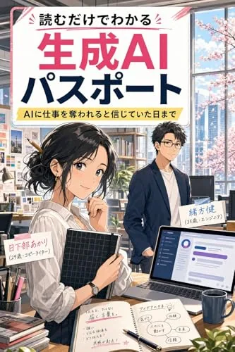 読むだけでわかる 生成AIパスポート【コミック版】の書影