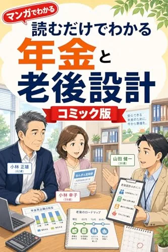 読むだけでわかる 年金と老後設計 コミック版の書影