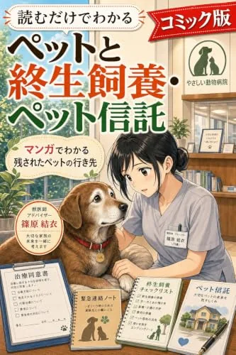 読むだけでわかるペットと終生飼養・ペット信託 コミック版の書影