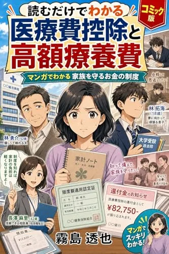 読むだけでわかる 医療費控除と高額療養費 コミック版の書影