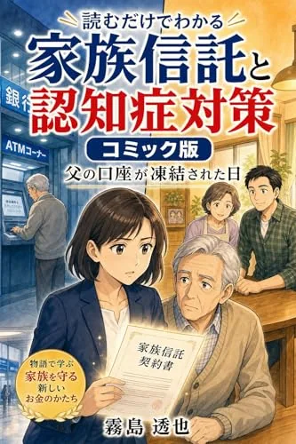 読むだけでわかる 家族信託と認知症対策 コミック版の書影