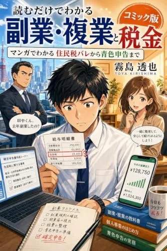 読むだけでわかる 副業・複業と税金 コミック版の書影