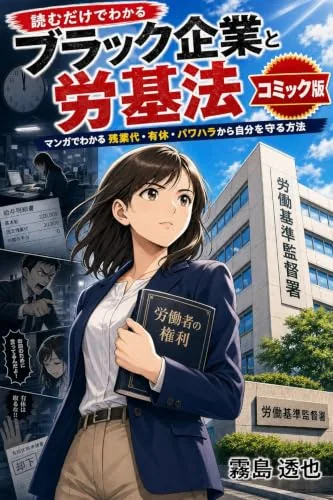 読むだけでわかる ブラック企業と労基法 コミック版の書影