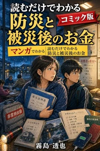 読むだけでわかる 防災と被災後のお金 コミック版の書影