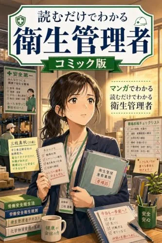 読むだけでわかる 衛生管理者 コミック版の書影