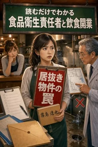 読むだけでわかる 食品衛生責任者と飲食開業の書影