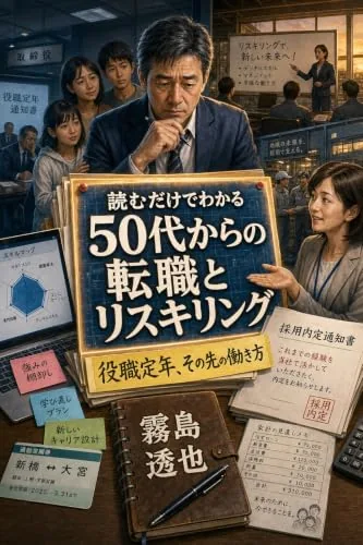 読むだけでわかる 50代からの転職とリスキリングの書影