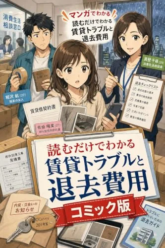 読むだけでわかる 賃貸トラブルと退去費用 コミック版の書影