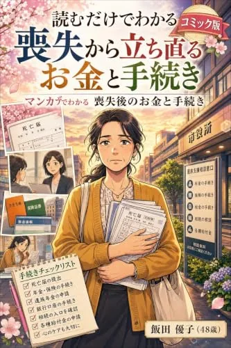 読むだけでわかる 喪失から立ち直るお金と手続き コミック版の書影