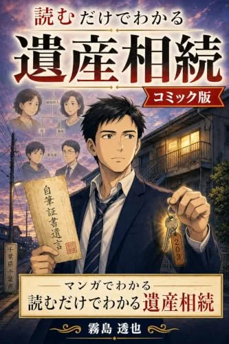 読むだけでわかる 遺産相続 コミック版の書影