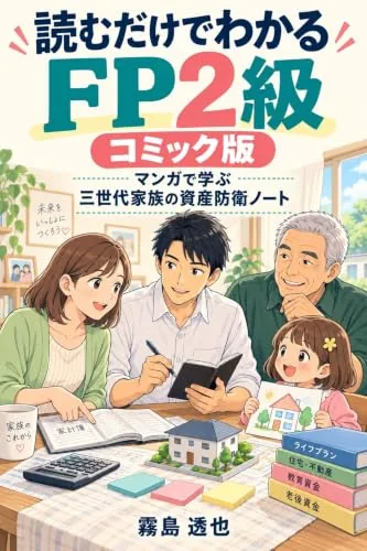読むだけでわかる FP2級 コミック版の書影
