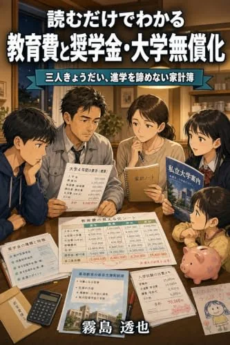 読むだけでわかる 教育費と奨学金・大学無償化の書影