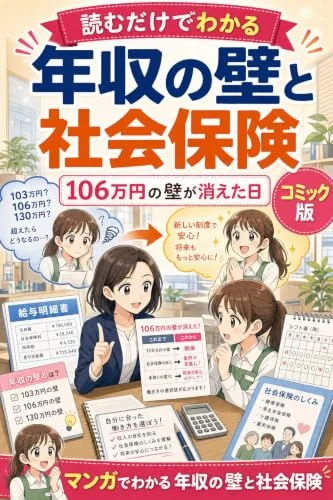 読むだけでわかる 年収の壁と社会保険 コミック版の書影