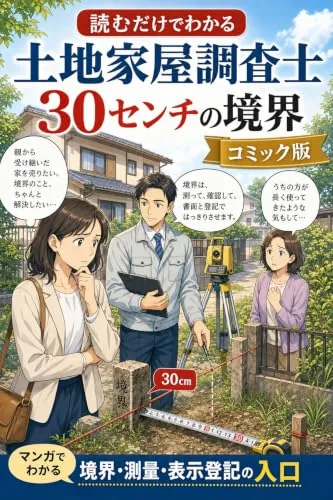 読むだけでわかる 土地家屋調査士 コミック版の書影