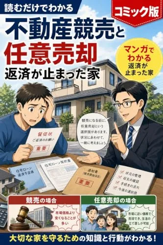 読むだけでわかる 不動産競売と任意売却 コミック版の書影