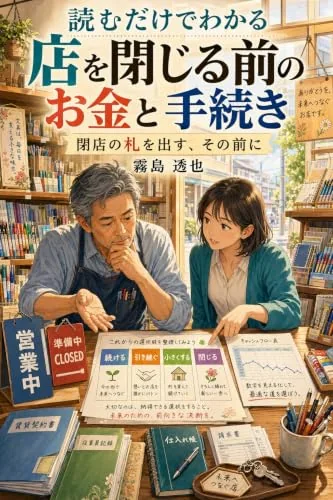 読むだけでわかる 店を閉じる前のお金と手続きの書影