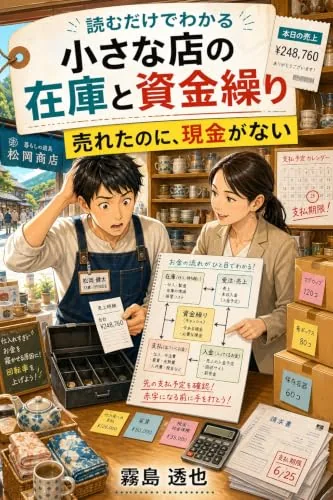 読むだけでわかる 小さな店の在庫と資金繰りの書影